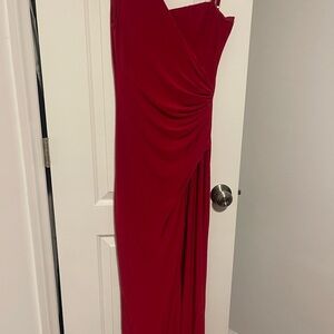 BCBGMaxAzria Vibrant Red Maxi Dress
